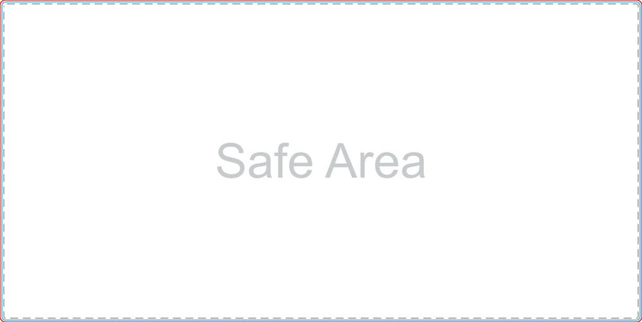 Template preview – 10" x 20" - Rectangle Car Magnets