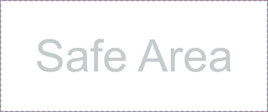 Template preview – 2.5' x 6' - Banner