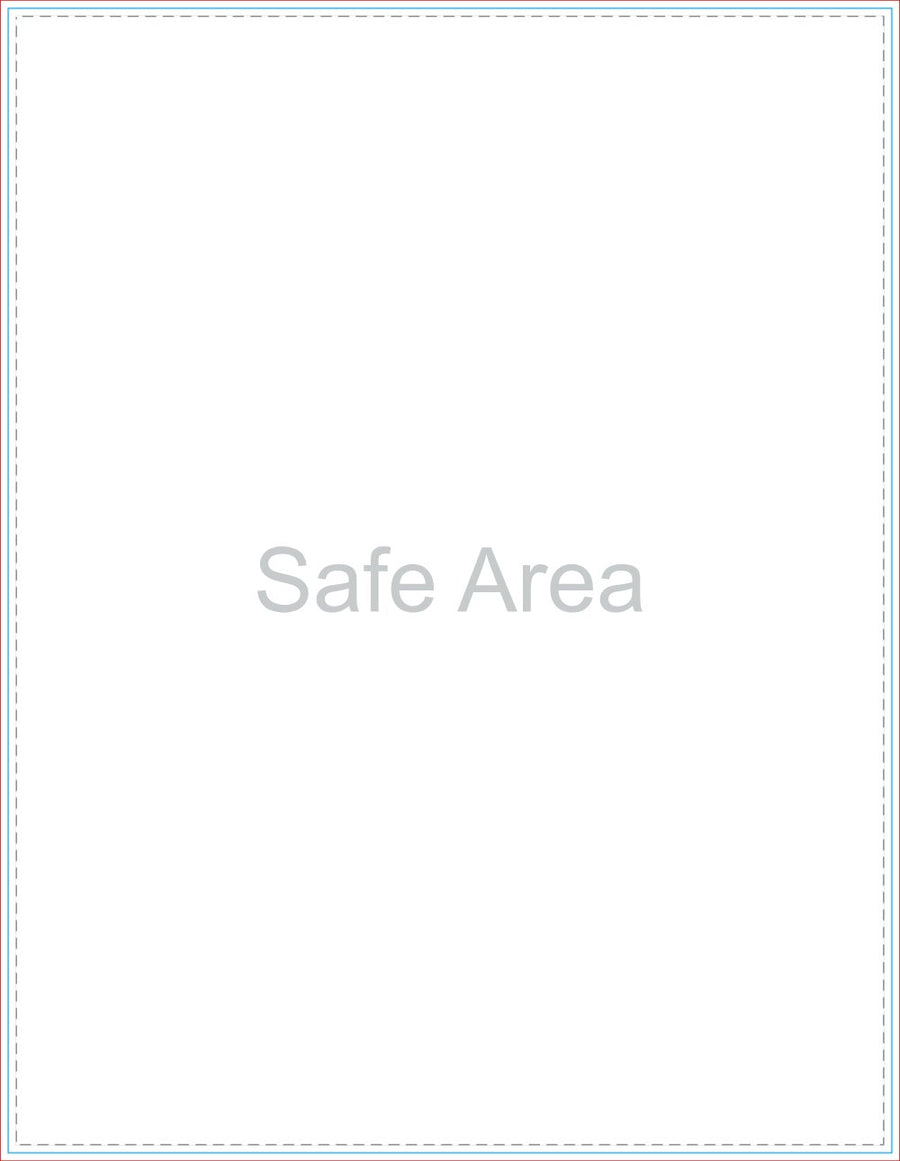 Template preview – 8.5" x 11" - Posters