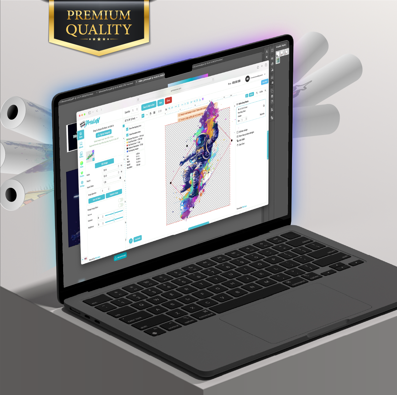 DTF Gang Sheet - Builder