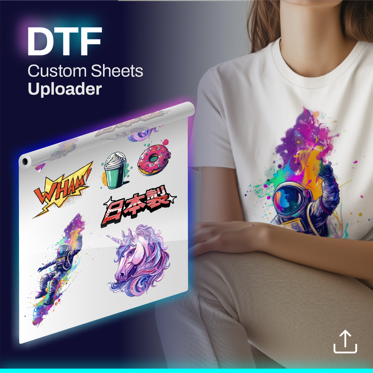 DTF Gang Sheets - Uploader