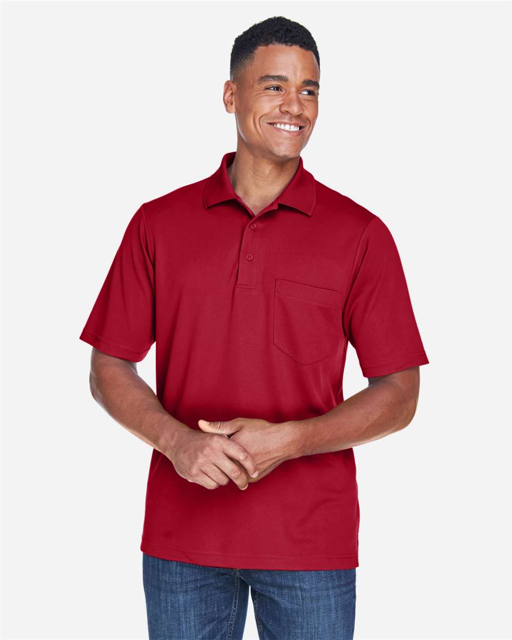 CORE365 - Men's Origin Performance Piqué Polo with Pocket - 88181P