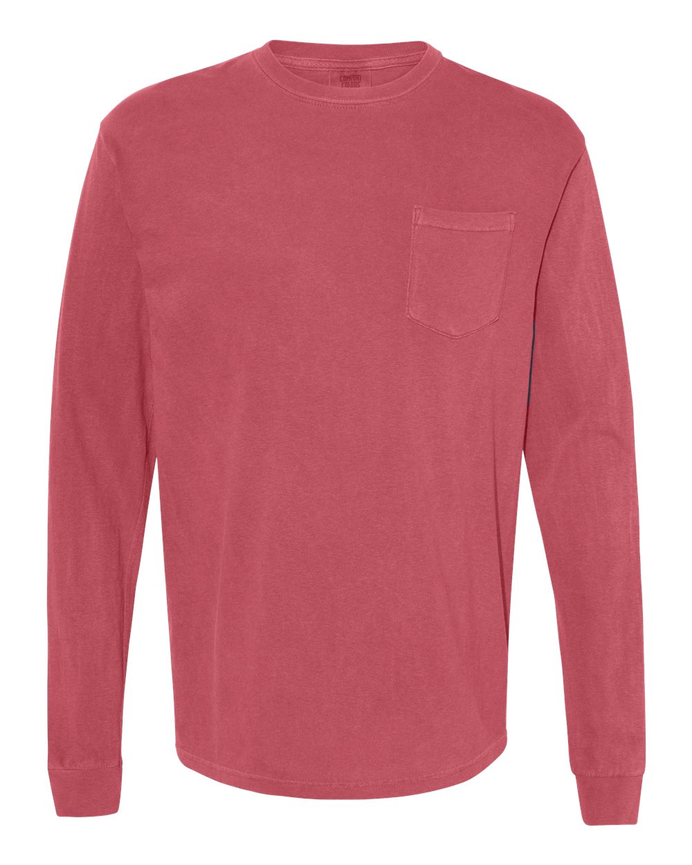 Comfort Colors - Unisex Garment-Dyed Heavyweight Long Sleeve Pocket T-Shirt - 4410