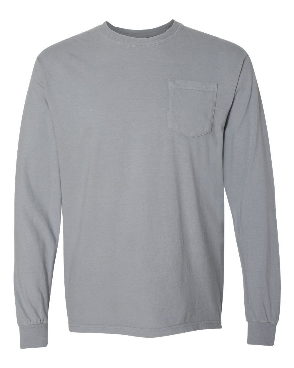 Comfort Colors - Unisex Garment-Dyed Heavyweight Long Sleeve Pocket T-Shirt - 4410