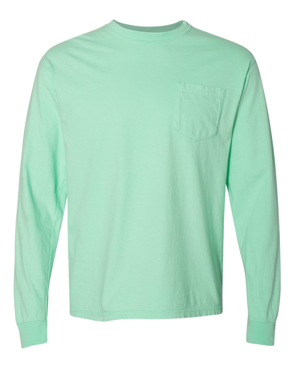 Comfort Colors - Unisex Garment-Dyed Heavyweight Long Sleeve Pocket T-Shirt - 4410