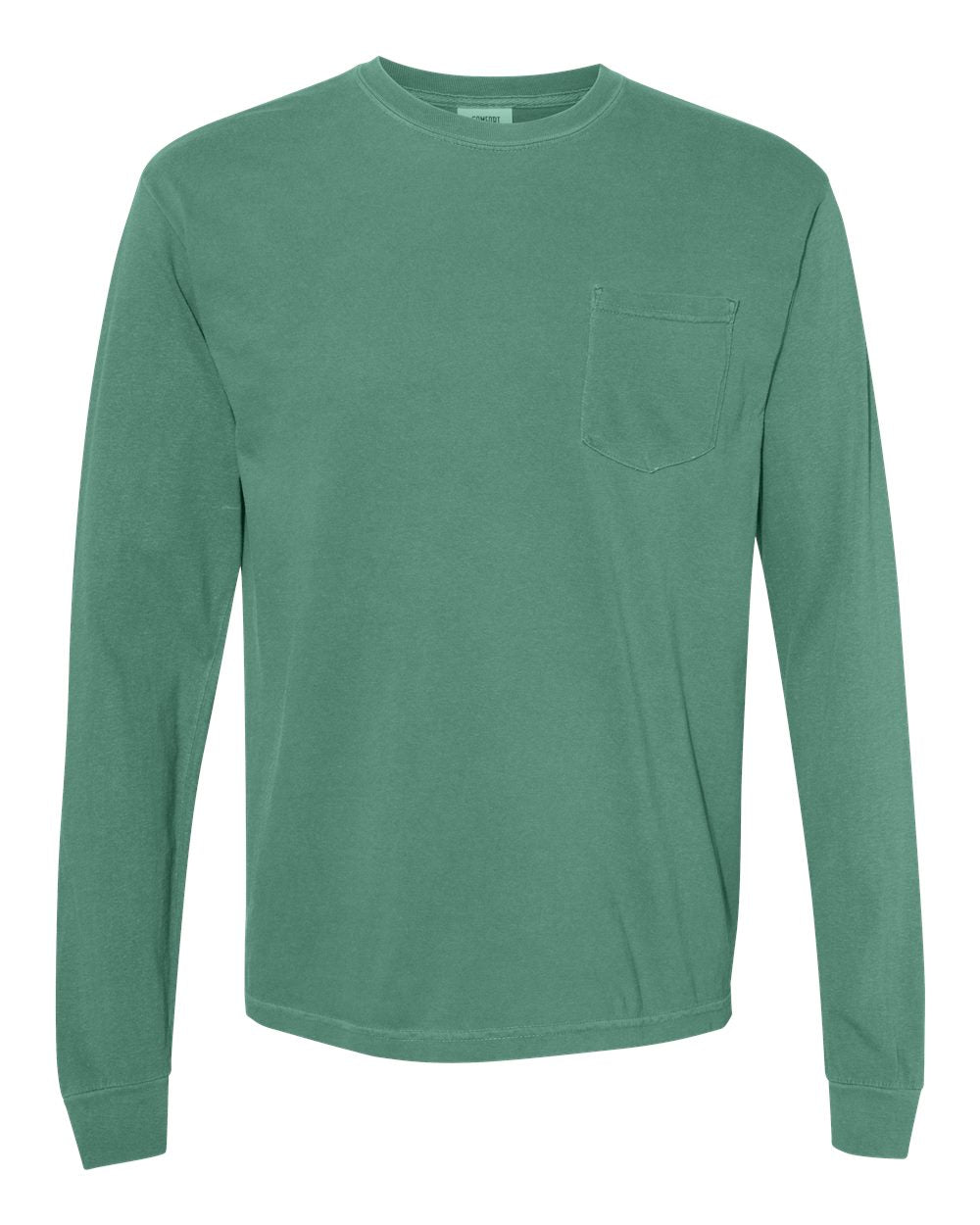 Comfort Colors - Unisex Garment-Dyed Heavyweight Long Sleeve Pocket T-Shirt - 4410