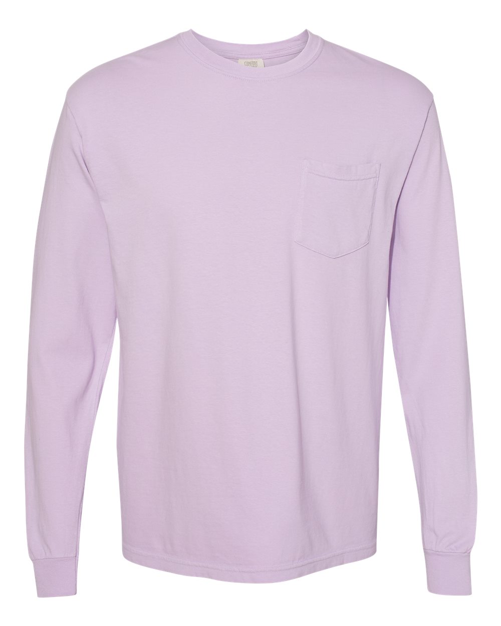 Comfort Colors - Unisex Garment-Dyed Heavyweight Long Sleeve Pocket T-Shirt - 4410