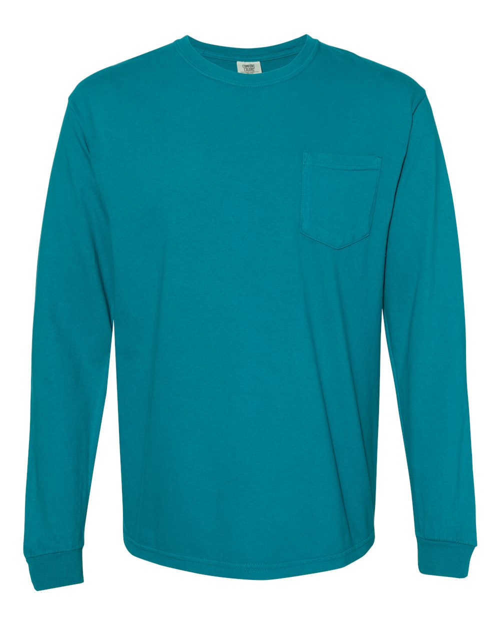 Comfort Colors - Unisex Garment-Dyed Heavyweight Long Sleeve Pocket T-Shirt - 4410