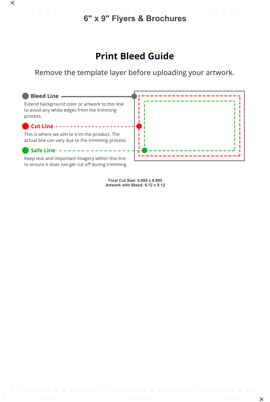 Template preview – 6" x 9" - Flyers