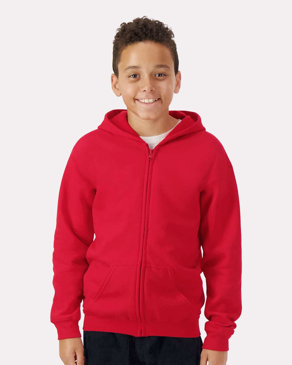 Gildan - Youth Heavy Blend™ Full-Zip Hooded Sweatshirt - 18600B