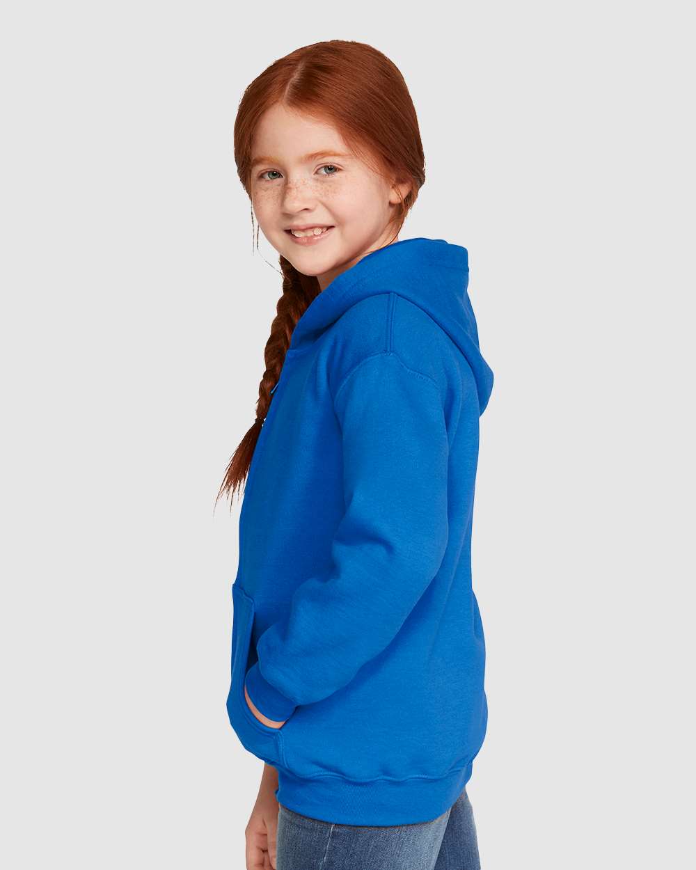 Gildan - Youth Heavy Blend™ Full-Zip Hooded Sweatshirt - 18600B