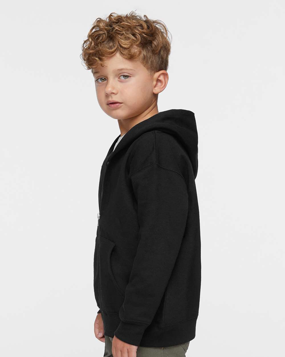Rabbit Skins 3346 - Toddler Full-Zip Fleece Hoodie Sweatshirt
