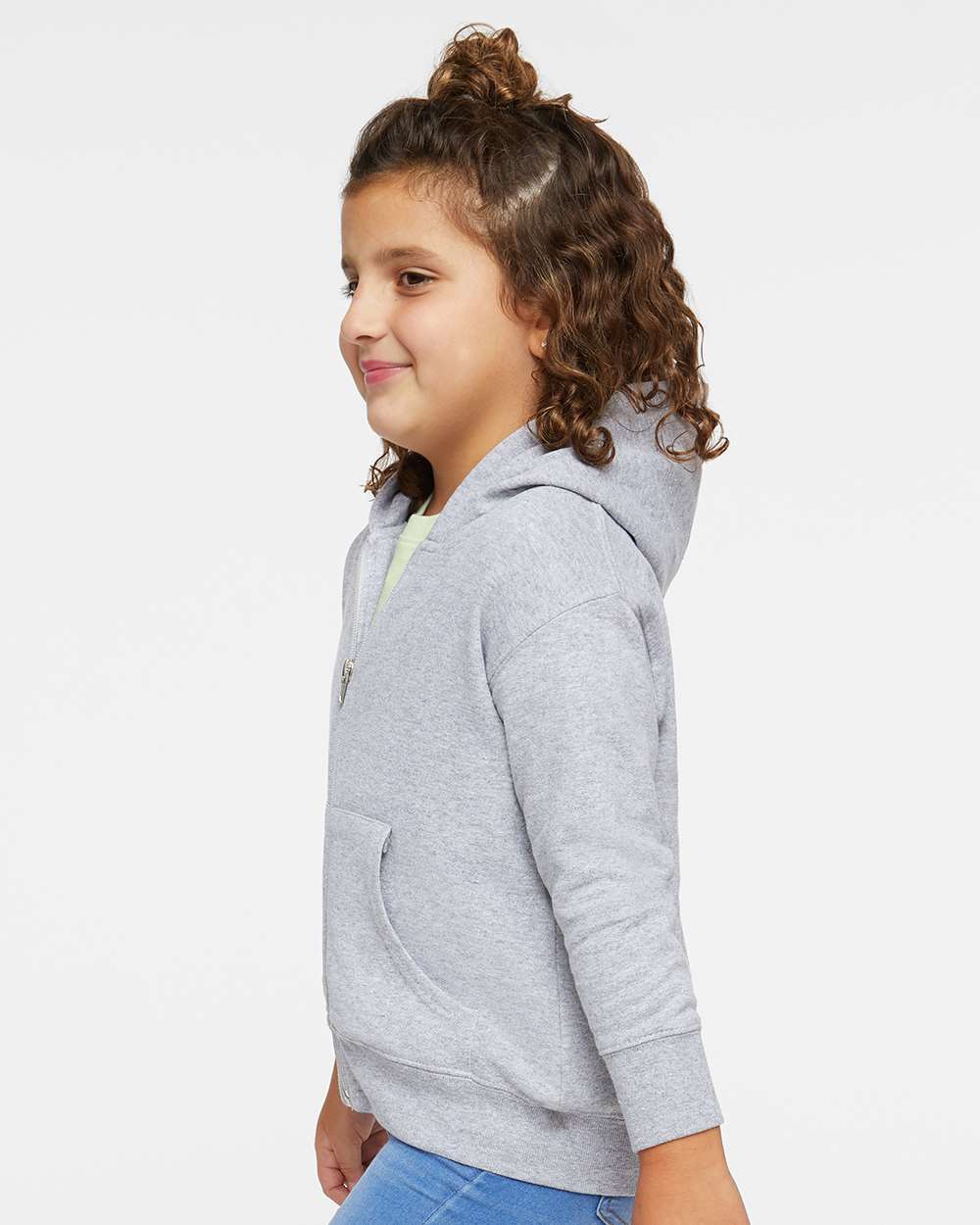 Rabbit Skins 3346 - Toddler Full-Zip Fleece Hoodie Sweatshirt