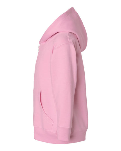 Rabbit Skins 3346 - Toddler Full-Zip Fleece Hoodie Sweatshirt