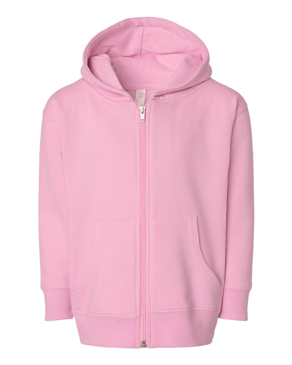Rabbit Skins 3346 - Toddler Full-Zip Fleece Hoodie Sweatshirt