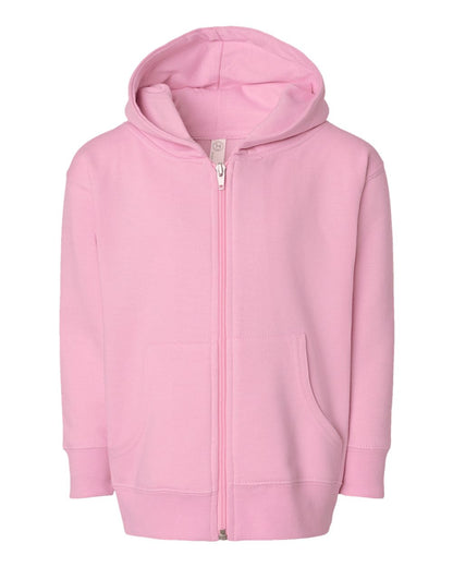 Rabbit Skins 3346 - Toddler Full-Zip Fleece Hoodie Sweatshirt