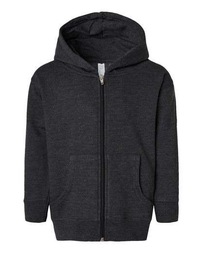 Rabbit Skins 3346 - Toddler Full-Zip Fleece Hoodie Sweatshirt