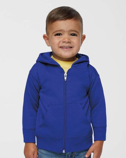 Rabbit Skins 3446 -  Infant Full-Zip Fleece Hoodie Sweatshirt