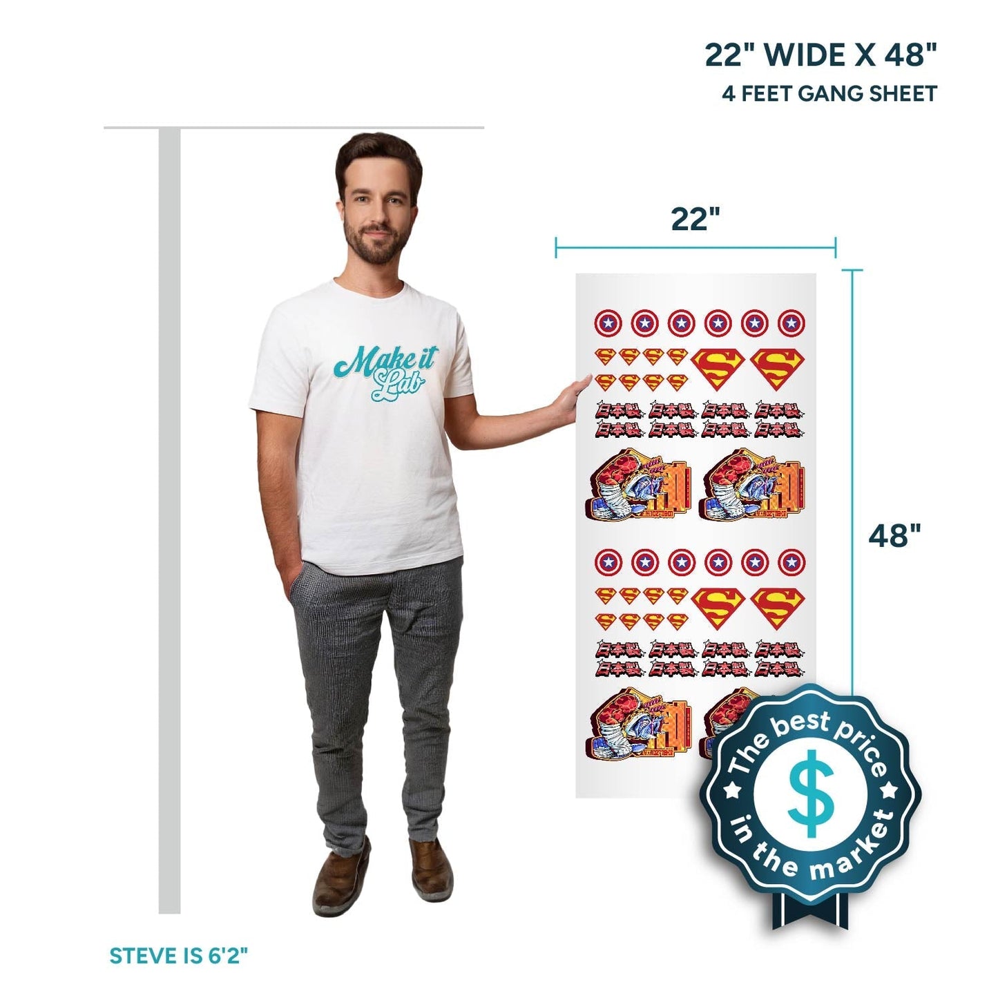 UV DTF Gang Sheets - Uploader