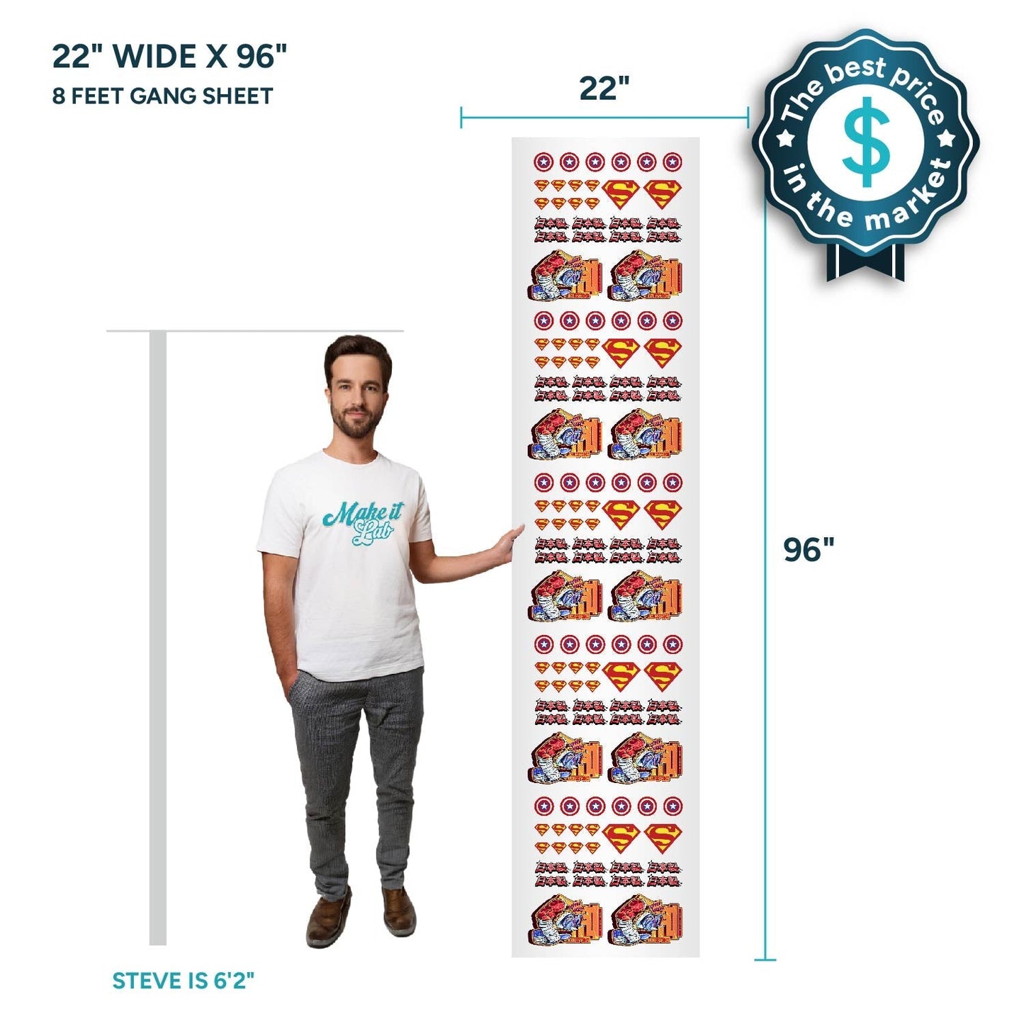 UV DTF Gang Sheets - Uploader