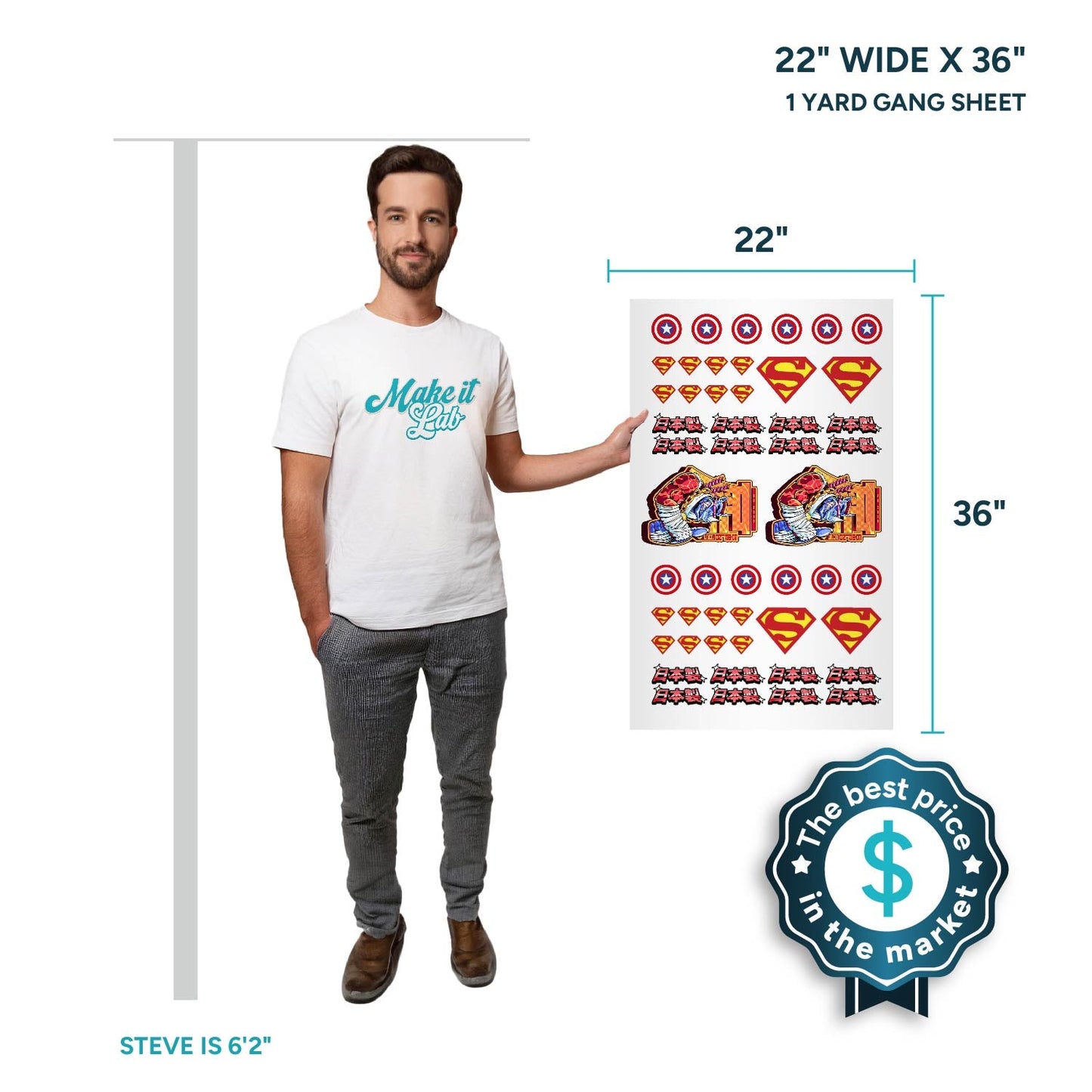 UV DTF Gang Sheets - Uploader