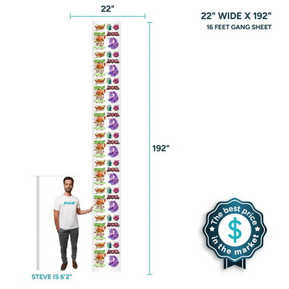 DTF Gang Sheets - Uploader