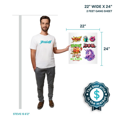 DTF Gang Sheets - Uploader