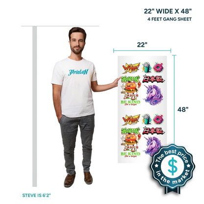 DTF Gang Sheets - Uploader