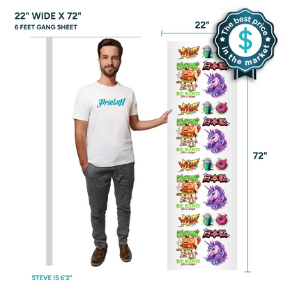 DTF Gang Sheets - Uploader