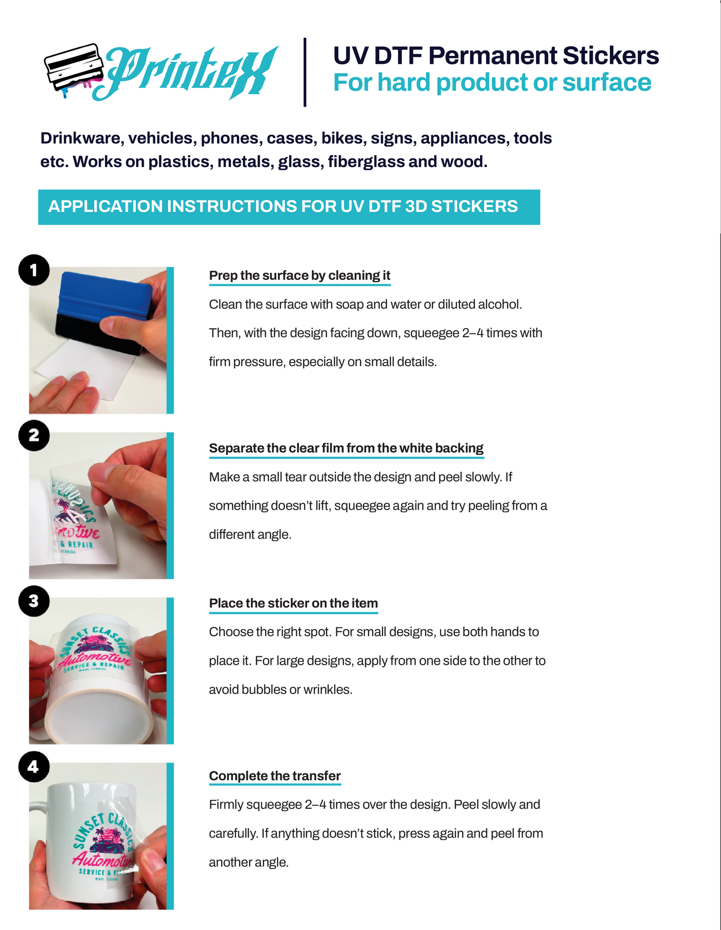 UV DTF Gang Sheets - Uploader